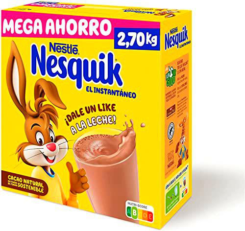 Nesquik Cacao Soluble Instantáneo, 4 x 2.7 kg