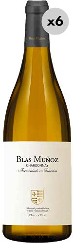 Finca Muñoz Blas Chardonnay Barrica, Vino Blanco, 6 Botellas, 75 cl