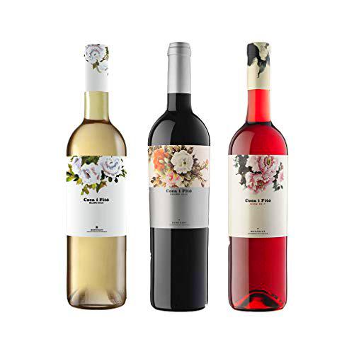 Coca i Fitó Pack Vinos de finca - D.O. Montsant - 3 botellas de vino (Negre