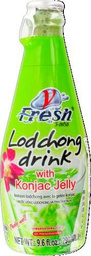 V-Fresh Lodchong Drink Konjac Jelly paquete de 24 x 290 ml 0.29 ml