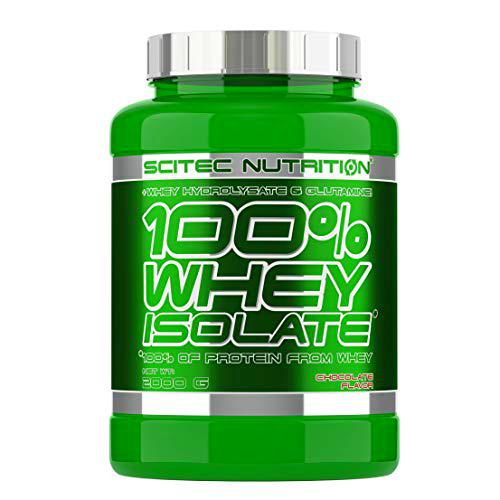 Scitec Nutrition 100% Whey Isolate con L-glutamina adicional