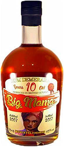 Big Mama 10 Years Old Rum Demerara Muscatel Finished 40% Vol