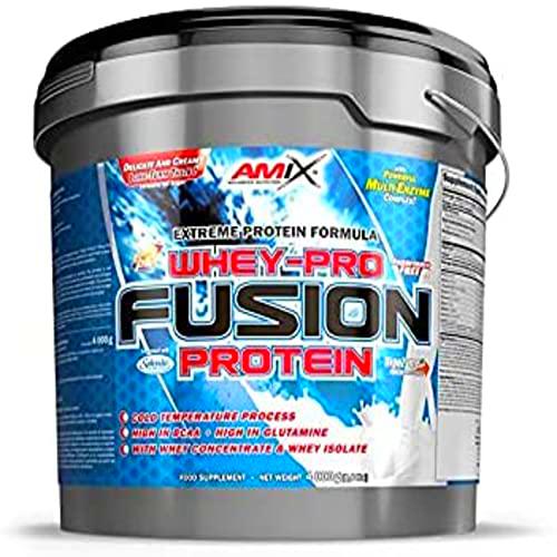 AMIX, Proteína Whey, Pure Fusión, Concentrado de Suero Ultra Filtrado