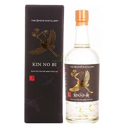 KIN NO BI Kyoto Dry Gin with added Gold Leaf 45,7%