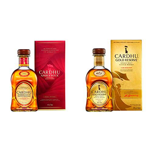 Cardhu Amber Rock Whisky Escocés Single Malt, 700 ml + Gold Reserve