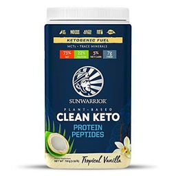 SUNWARRIOR Clean Keto Protein Peptides - Tropical Vanilla 720 g