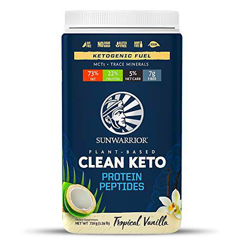 SUNWARRIOR Clean Keto Protein Peptides - Tropical Vanilla 720 g