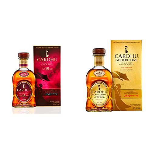 Cardhu 15 Años Whisky Escocés, 700ml + Gold Reserve