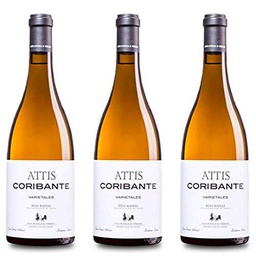 Coribante Vino Blanco - 3 botellas x 750ml - total: 2250 ml