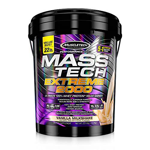 Muscletech Performance Series Mass Tech Extreme 2000 Vanilla Milkshake