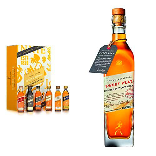 Johnnie Walker Kit de Degustación 12x5cl + Sweet Peat