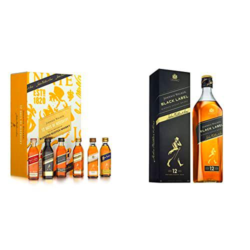 Johnnie Walker Kit de Degustación 12x5cl + Black Label