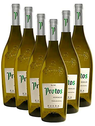 Protos Verdejo, Vino Blanco D.O. Rueda x6 botellas 75cl