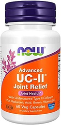 NOW UC-II Advanced Joint Relief w/HA, D3, Boron 60 Veg Capsules