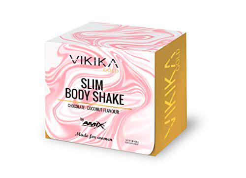 AMIX Nutrition | Vikika Gold | Slim Body Shake | Batido de Proteínas | Sabor Brownie