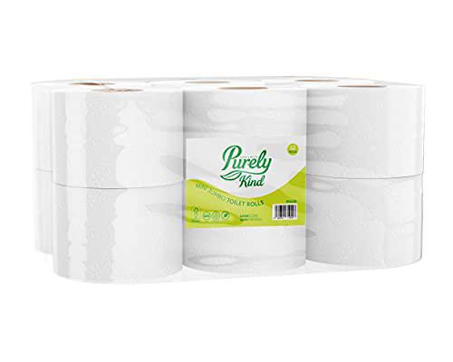 Blake &amp; White Purely Kind - Rollo de papel higiénico (2 capas