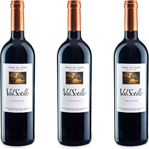 Valsotillo Vino Tinto Crianza- 3 botellas x 750ml - total: 2250 ml