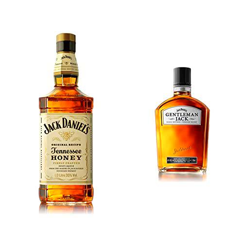 Jack Daniel's Honey Whiskey, 1 L + Gentleman Jack 70 cl