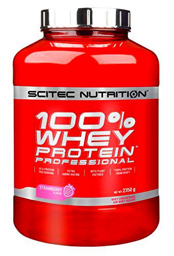 Scitec Nutrition 100% Whey Protein Professional 2350 g Proteine Siero del Latte