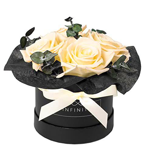 Infinity Flowerbox - Bouquet de eucalipto Champagne