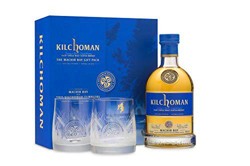 Kilchoman THE MACHIR BAY GIFT PACK 46% - 700ml in Giftbox with 2 glasses