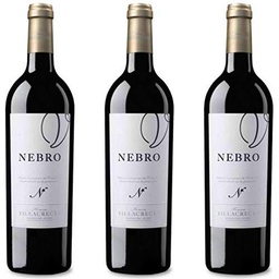 Nebro Vino Tinto- 3 botellas x 750ml - total: 2250 ml