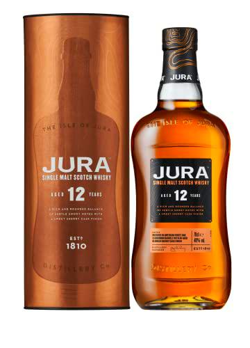 Jura 12 Años - Whisky de Malta Escocés - 700 ml