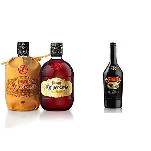 Pampero Aniversario Ron, 700 ml + Baileys Irish Cream Original