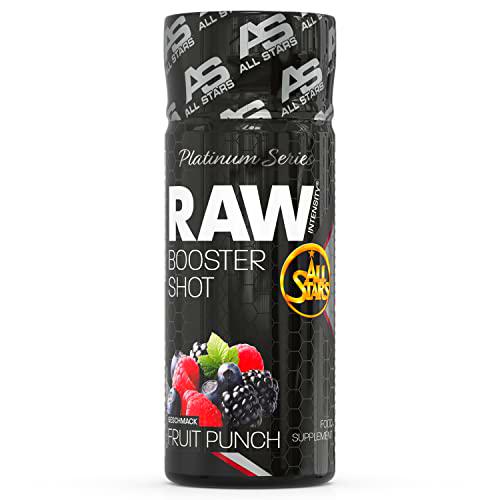 All Stars Raw Intensity Booster Shot, 16 x 60 ml Shots (Fruit Punch)