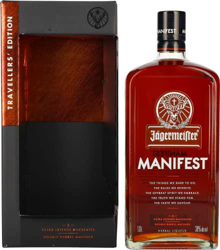 Jägermeister MANIFEST TRAVELLERS' EDITION Kräuterlikör 38% Vol