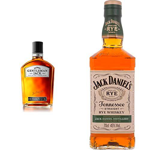 Jack Daniel's Gentleman Jack 70 cl + Tennessee Rye, 70 cl