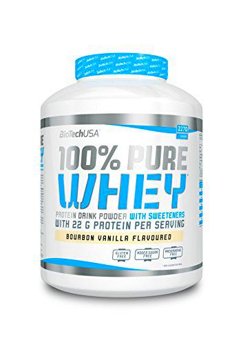 Biotech 100% Pure Whey Proteínas Morango - 2270 gr