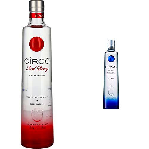 Ciroc Red Berry Vodka - 700 ml + vodka, 700 ml