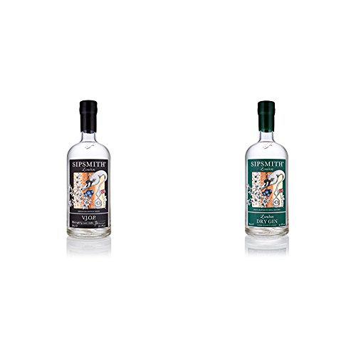 Sipsmith - Dry Gin V.J.O.P., 0.7 L + Sipsmith - Dry Gin Green, 0.7 L