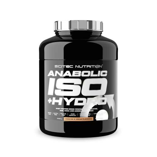 Scitec Nutrition Anabolic Iso + Hydro, Proteína de suero con creatina