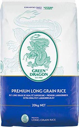 Green Dragon Arroz Largo de Primera Calidad - 1 Saco