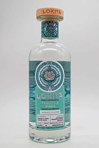 LOKITA Tequila Blanco 100% Agave Azul 70Ccl 40%